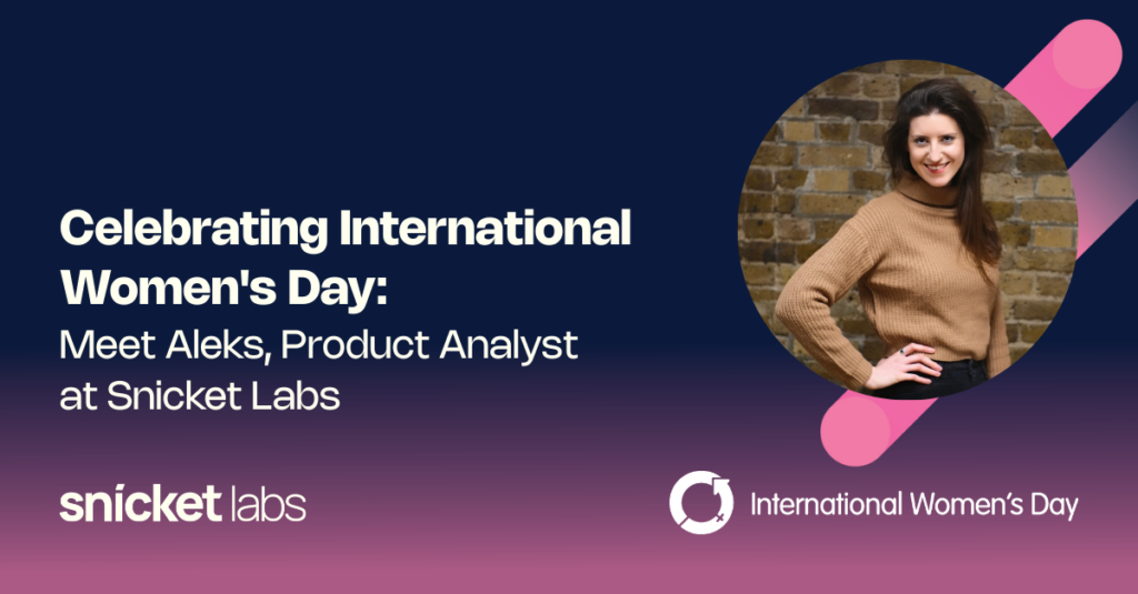 Celebrating International Women's Day: Meet Aleks