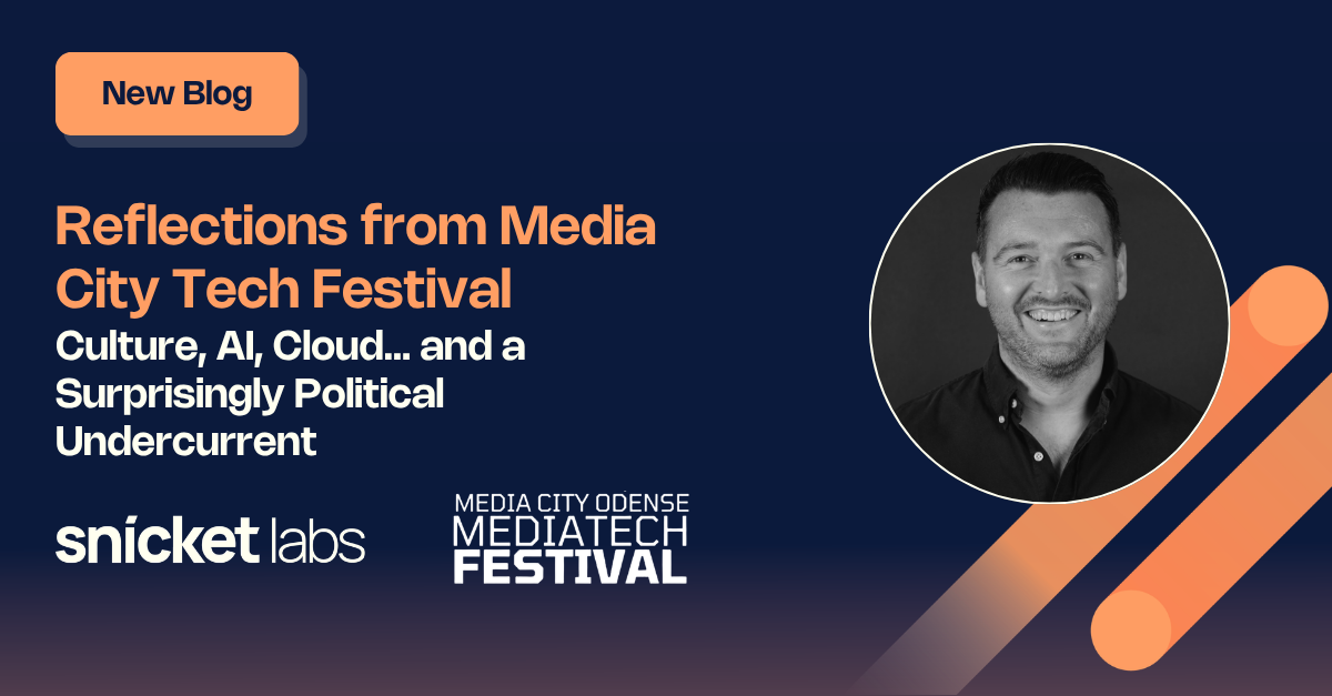 Reflections from Media City Tech Festival